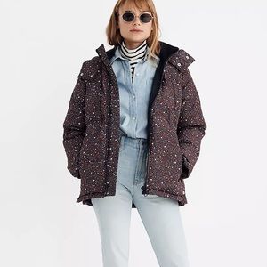 Madewell Starry Night Quilted Puffer